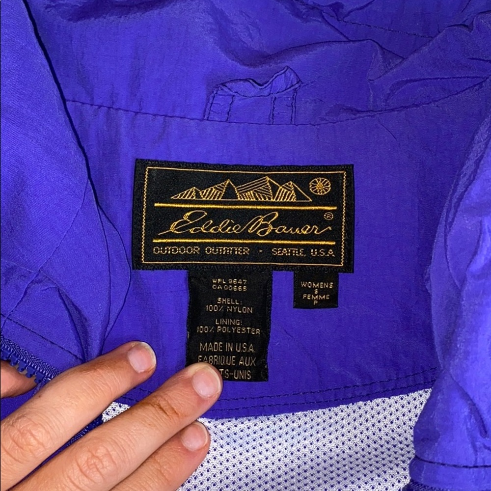 Vintage Eddie Bauer Blue Jacket